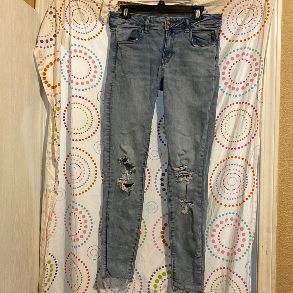 American eagle super stretch skinny jeans